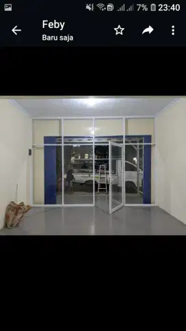 Pasang almunium kaca,pintu,jendela(1hari jadi)