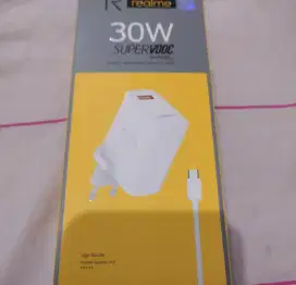 Charger REALME 6 7 PRO SUPER VOOC 30W ORIGINAL 100% Garansi