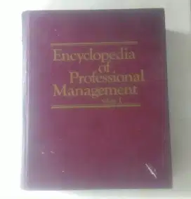 BUKU IMPORT ENSIKLOPEDIA MANAGEMENT VOL 1 & 2 1978 (COLLECTOR ONLY)