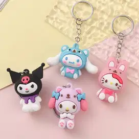 Gantungan Kunci Sanrio Random Ganci Mobil Ganci Motor