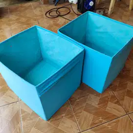 [2-Pcs] DRONA Fabric Storage Box Basket For Expedit IKEA