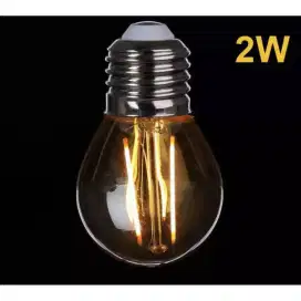 lampu LED Filamen 2 watt 2watt bohlam cafe 2w G45 bulb E27 - 2WATT G45