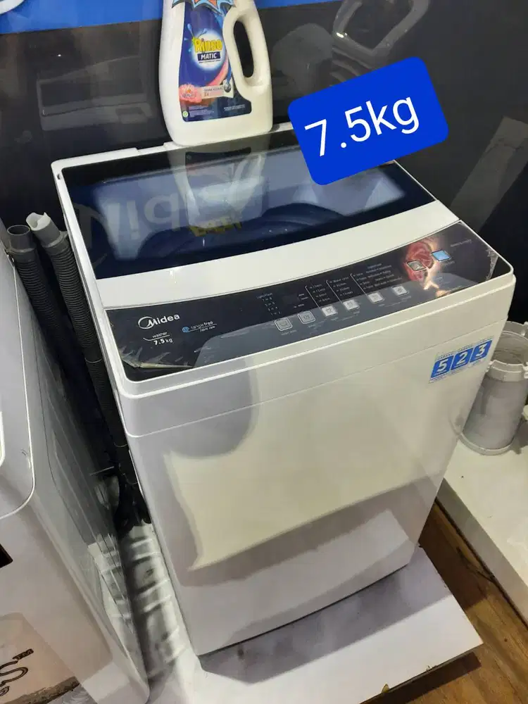 Mesin Cuci Midea Top Loading 7.5 Kg Mam75-1107T