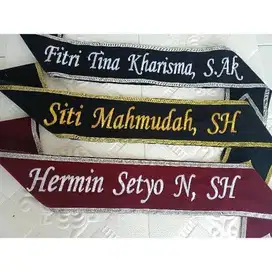 Beludru Kabulon / Contesa Bahan Selempang Wisuda