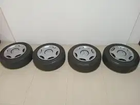 Veleg kaleng 15 inch+wildop ori ex Mercedes benz W202