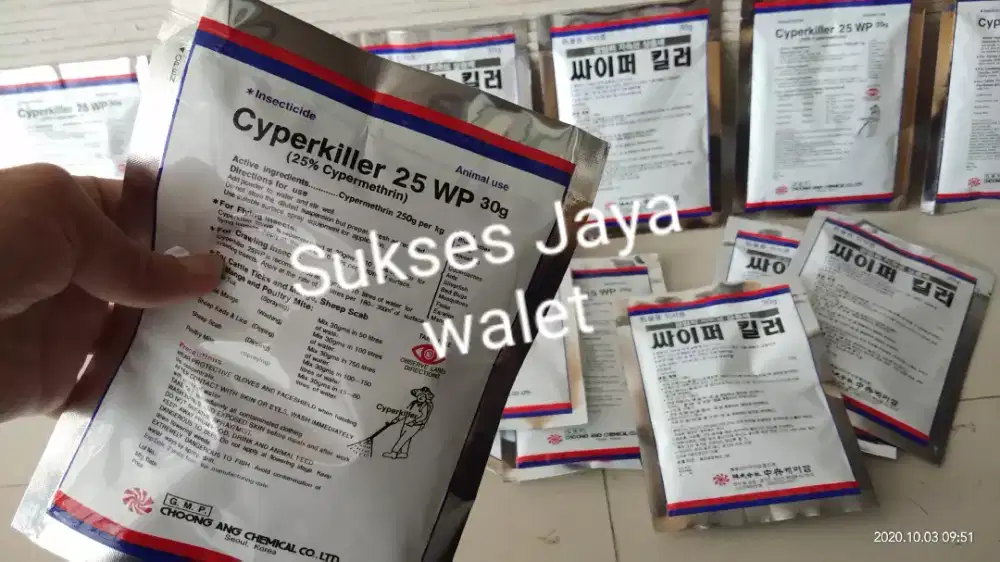 Obat hama cyper killer 25 wp