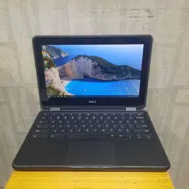 Dell Chromebook 11 3189 Celeron ram 4gb hardisk 32gb touchscreen