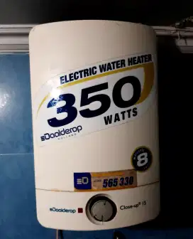 water heater DAALDEROP (KONDISI bener2 spt BARU/ mulus)