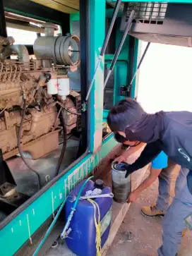 service genset, fire pump, panel ATS-AMF