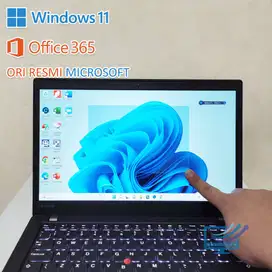 Thinkpad T470s Backlight IPS Touch i5 7300u Ram 24GB NVME 1TB Win ORI
