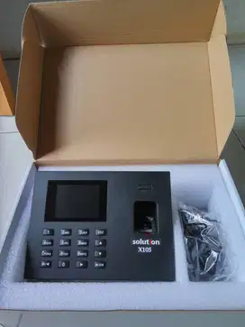 Absensi fingerprint dengan backup battery