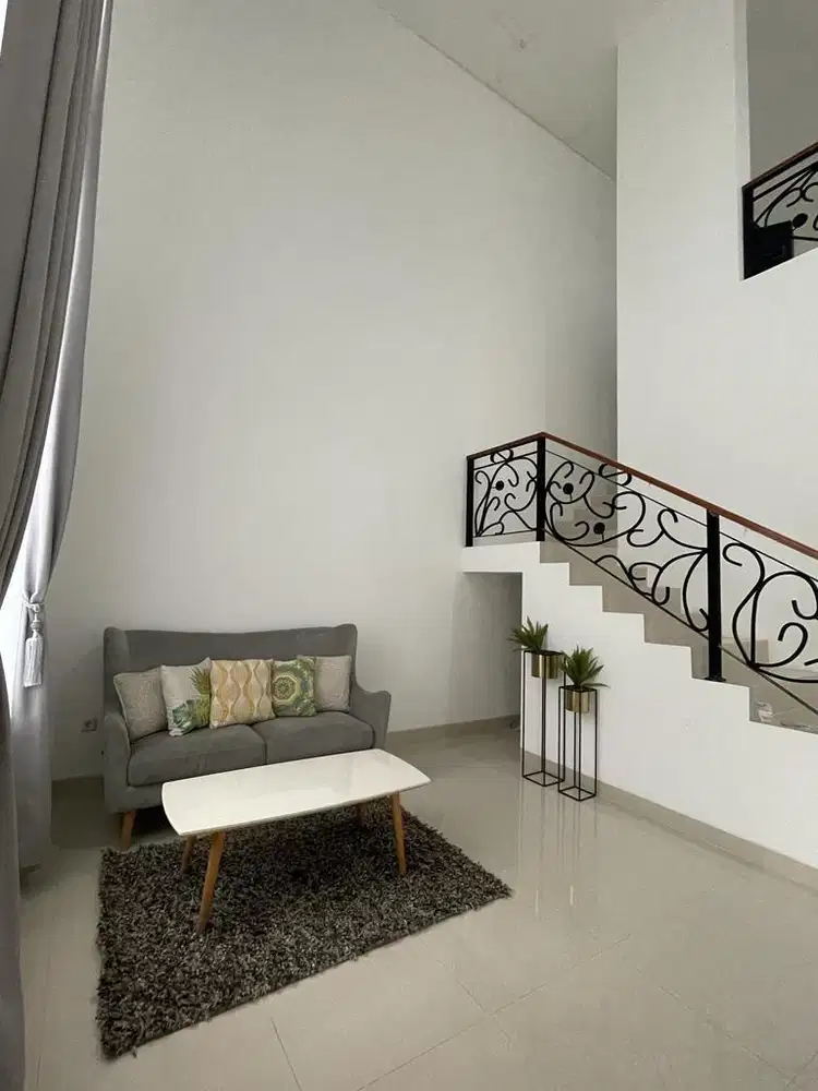 Di kontrakkan rumah semi furnish di citra garden malang
