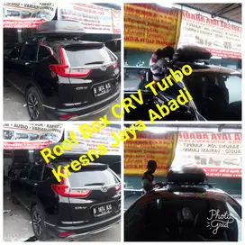 ROOF BOX ROOFBOX ALL NEW CRV TURBO DENGAN KAPASITAS BESAR FULL SET