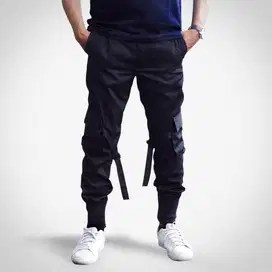 Celana Jogger Hitam Dragon Style