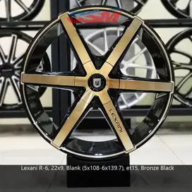 SALE!! Velg Lexani R-6 R22 for Pajero, G Class, GLS,GLE,GLC,X5,X6 dll