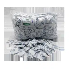 Silica Gel Food Grade 1gr 100pcs Silika Gel Natural Anti Jamur Kristal