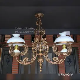 Lampu gantung cabang klasik lampu gantung joglo lampu gantung pendopo