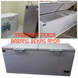 Kami beli terus Freezer box dan Kulkas bekas anda