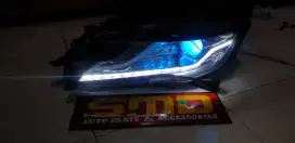 Custom lampu Projie LED dan HID mobil