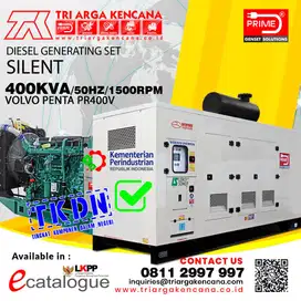 Ready Stock Genset PRIME Volvo Penta 400 KVA