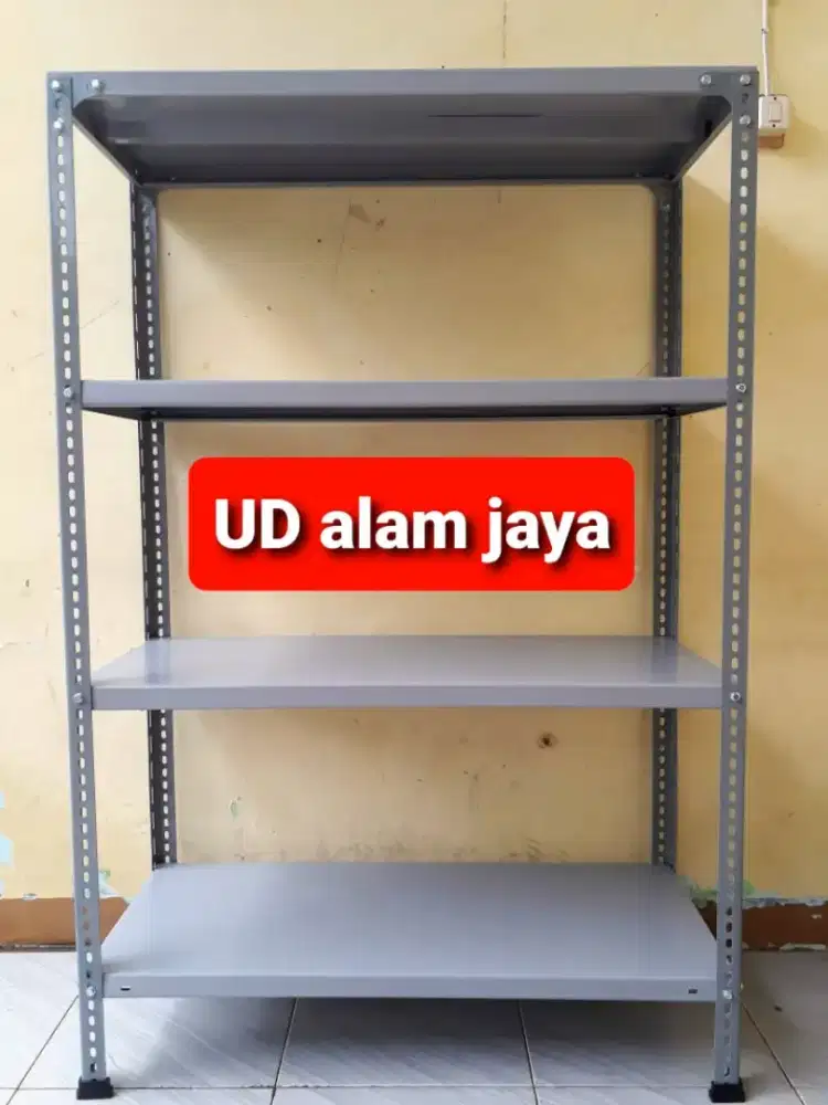 Rak besi 4 susun serba guna