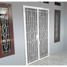 Pintu kasa nyamuk design minimalis