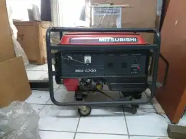 Genset  merk Mitsubishi MGE 6700 + Starter, Bagus seperti baru