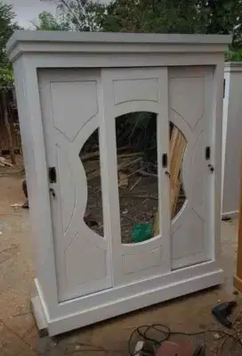 Almari jati Pintu 3sliding