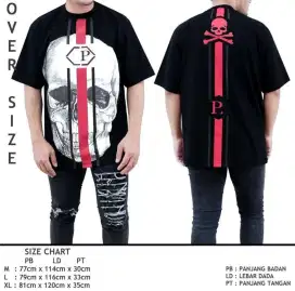 Kaos Oversize M-XL Setara XL-XXXL