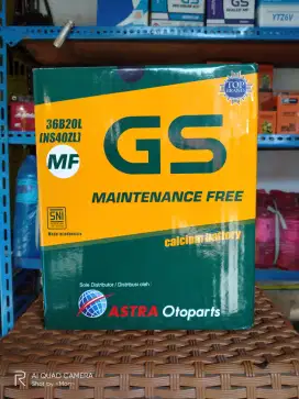 Aki mobil GS ( NS 40 ZL ) 35 AH. (Garansi )