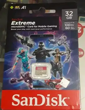 Kartu Memory mmc Micro Sd Sandisk 32 GB A1 Extreme