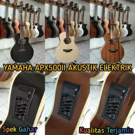 Gitar Yamaha Apx500ii Akustik Elektrik Spek Gahar Kualitas Terjamin