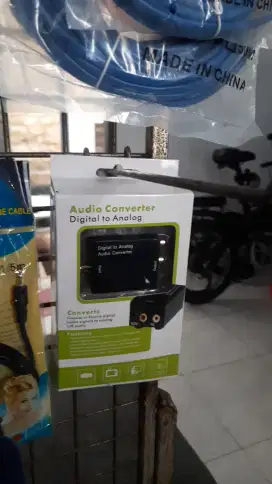 Converter audio tv Digital To analog speaker