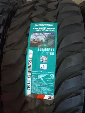 Dijual Cepat 5 Ban Bridgestone Dueler M/T 674 265/65R17 116Q