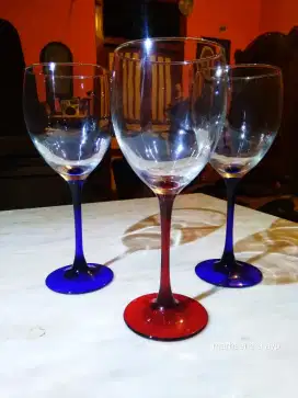 Gelas wine eropa vintage kuno jadul antik