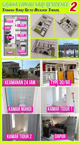 Rumah Siap Huni Di Taman Sari Setu Bekasi Jawa Barat