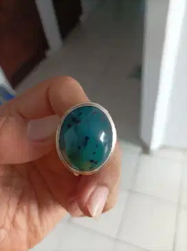 Jual bacan totol dim 25x20x9 ring perak