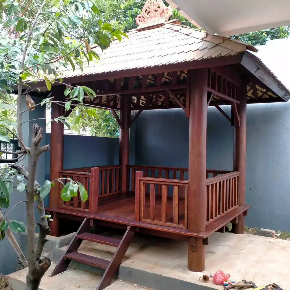 Pusat Pembuatan dan Perakitan Saung Gazebo