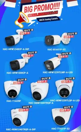 PAKET CCTV FULL COLOR AUDIO 2MP