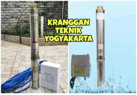 (KRANGGAN TEKNIK)pompa air submersible 3 inch pompa satelit 0,5 hp
