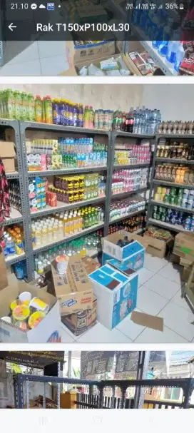 Rak serbaguna T150xP100xL30