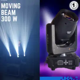 Moving Head Beam 300 Watt Triple Prisma Full Collor Garansi 1 Thn !!!