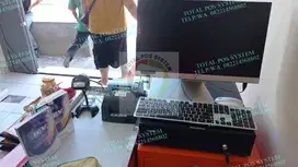 Paket Lengkap Komputer Kasir usaha retail sejenis AIO Asus + POS