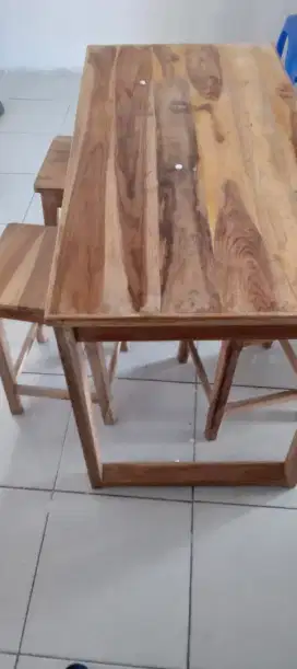 Jual meja kursi jati belanda