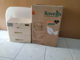 Rak piring rovega baru