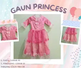 Gaun Aurora Princess / Dress Anak Perempuan / Dress Gaun Anak Balita