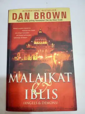 Buku malaikat dan iblis DAN BROWN