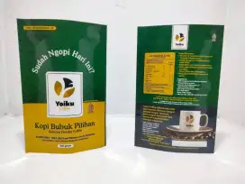 Kopi bubuk Robusta murni Yoiku 100 gram