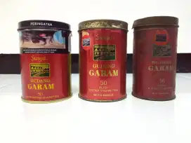 Set kaleng tin jadul lawas tiga generasi