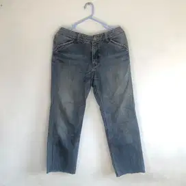 Bang bang jeans frayed hem uniqlo levis dickies